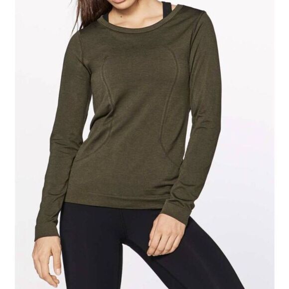LULULEMON ATHLETICA Swiftly Tech Long Sleeve (Relaxed-Fit) Size 6 - Picture 1 of 5